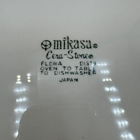 Vintage Dinner Plate in Flora Pattern by Mikasa Wall Art - Picture 4 of 8